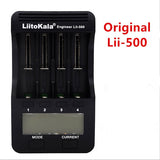 LiitoKala  lii-500 LCD 3.7V 1.2V 18650 26650 16340 14500 10440 18500 Battery Charger ,100% original LiitoKala factory lii500 - Amzon World