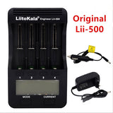 LiitoKala  lii-500 LCD 3.7V 1.2V 18650 26650 16340 14500 10440 18500 Battery Charger ,100% original LiitoKala factory lii500 - Amzon World