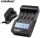 Liitokala Lii-500 Lii-402 battery charger Lii-202 Lii-100 Lii-400 18650 charger for 26650 21700 18650 18350 14500 AA AAA battery - Amzon World