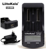 Liitokala Lii-500 Lii-402 battery charger Lii-202 Lii-100 Lii-400 18650 charger for 26650 21700 18650 18350 14500 AA AAA battery - Amzon World