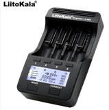 Liitokala Lii-500 Lii-402 battery charger Lii-202 Lii-100 Lii-400 18650 charger for 26650 21700 18650 18350 14500 AA AAA battery - Amzon World