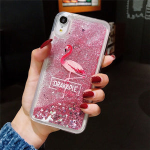 Liquid Quicksand Glitter Case For iPhone XS MAX XR X SE 5S 5 S Silicone Back Phone Cover Case For iPhone 7 8 6 S 6S Plus Cases - Amzon World