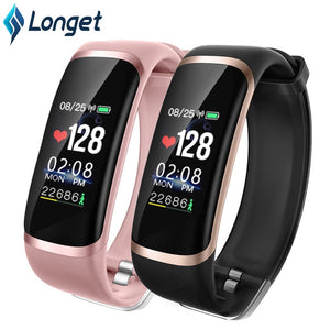 Longet Smart Watch M4 Heart Rate Monitor Waterproof Fitness Watch Blood Pressure Bluetooth Smart Bracelet for iPhone Xiaomi - Amzon World
