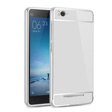 Luxury Aluminum For xiaomi redmi 4A Phone case Metal Frame Acrylic Mirror Back Cover Hongmi 4a For Xiaomi Redmi 4A Case 5.0 inch - Amzon World