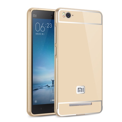 Luxury Aluminum For xiaomi redmi 4A Phone case Metal Frame Acrylic Mirror Back Cover Hongmi 4a For Xiaomi Redmi 4A Case 5.0 inch - Amzon World