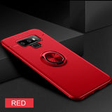 Luxury Bracket Ring Shockproof Case For Samsung Galaxy S8 S9 PLus Full Cover For Samsung Note 8 9 TPU Soft Silicone Holder Cases - Amzon World