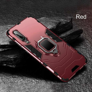 Luxury Car Holder Ring Case On For Huawei P30 P20 Lite Honor 8x Max Shockproof Case Cover Mate 20 P20 P30 Pro Soft Bumper Case - Amzon World