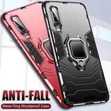 Luxury Car Holder Ring Case On For Huawei P30 P20 Lite Honor 8x Max Shockproof Case Cover Mate 20 P20 P30 Pro Soft Bumper Case - Amzon World