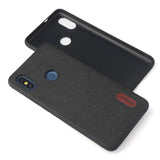 Luxury Cloth Texture Soft TPU case For Xiaomi Redmi Note 5 Ultra-thin silicone Phone case Redmi note 5 6 Pro Global Version case - Amzon World