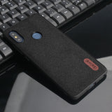 Luxury Cloth Texture Soft TPU case For Xiaomi Redmi Note 5 Ultra-thin silicone Phone case Redmi note 5 6 Pro Global Version case - Amzon World