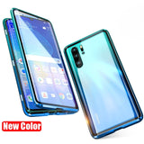Luxury Full Body Protective Magnetic Case For Huawei P30 Pro P20 Mate 20 Pro 360 Tempered Glass Back Cover Huawei P30Pro Case On - Amzon World