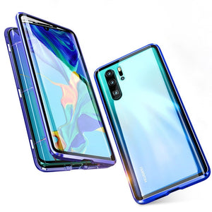 Luxury Full Body Protective Magnetic Case For Huawei P30 Pro P20 Mate 20 Pro 360 Tempered Glass Back Cover Huawei P30Pro Case On - Amzon World