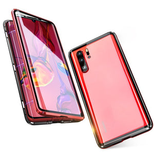 Luxury Full Body Protective Magnetic Case For Huawei P30 Pro P20 Mate 20 Pro 360 Tempered Glass Back Cover Huawei P30Pro Case On - Amzon World