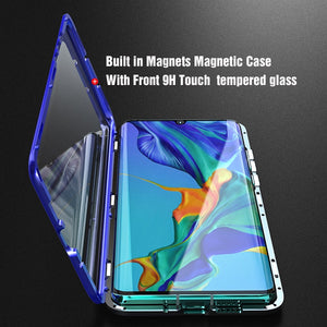 Luxury Full Body Protective Magnetic Case For Huawei P30 Pro P20 Mate 20 Pro 360 Tempered Glass Back Cover Huawei P30Pro Case On - Amzon World