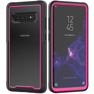 Luxury Hybrid Armor Shockproof Case For Samsung Galaxy S10 Plus S10E Phone Cover For Samsung Galaxy S10 E PC+TPU Protective Case - Amzon World