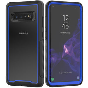 Luxury Hybrid Armor Shockproof Case For Samsung Galaxy S10 Plus S10E Phone Cover For Samsung Galaxy S10 E PC+TPU Protective Case - Amzon World