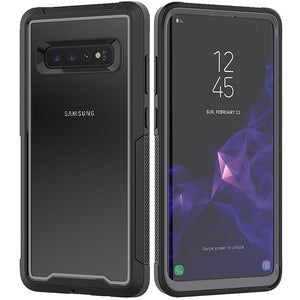 Luxury Hybrid Armor Shockproof Case For Samsung Galaxy S10 Plus S10E Phone Cover For Samsung Galaxy S10 E PC+TPU Protective Case - Amzon World