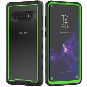 Luxury Hybrid Armor Shockproof Case For Samsung Galaxy S10 Plus S10E Phone Cover For Samsung Galaxy S10 E PC+TPU Protective Case - Amzon World