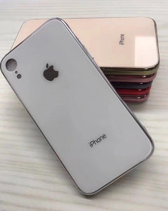Luxury Hybrid Tempered Glass Phone Case For iPhone 6 7 8plus Shockproof Electroplate Frame Back Cover for iphone XS XR MAX Case - Amzon World
