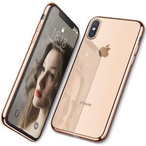 Luxury Hybrid Tempered Glass Phone Case For iPhone 6 7 8plus Shockproof Electroplate Frame Back Cover for iphone XS XR MAX Case - Amzon World