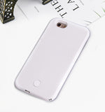 Luxury Luminous Phone Case For iPhone 6 6s 7 8 Plus X Perfect Selfie Light Up Glowing Case Cover for iPhone 5 5s SE Phone Bag - Amzon World