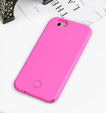 Luxury Luminous Phone Case For iPhone 6 6s 7 8 Plus X Perfect Selfie Light Up Glowing Case Cover for iPhone 5 5s SE Phone Bag - Amzon World