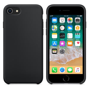 Luxury Original Official Silicone LOGO Case For iPhone 5SE 6s 7 8Plus Liquid Case For Apple iPhone 11 X XS Max XR 11pro MAX Case - Amzon World