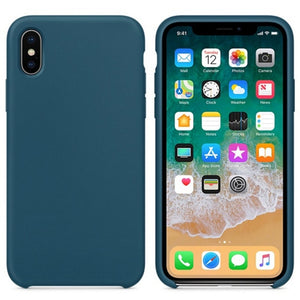 Luxury Original Official Silicone LOGO Case For iPhone 5SE 6s 7 8Plus Liquid Case For Apple iPhone 11 X XS Max XR 11pro MAX Case - Amzon World