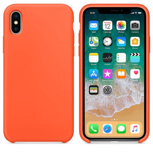 Luxury Original Official Silicone LOGO Case For iPhone 5SE 6s 7 8Plus Liquid Case For Apple iPhone 11 X XS Max XR 11pro MAX Case - Amzon World