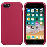 Luxury Original Official Silicone LOGO Case For iPhone 5SE 6s 7 8Plus Liquid Case For Apple iPhone 11 X XS Max XR 11pro MAX Case - Amzon World