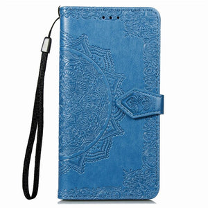 Luxury leather phone case For Honor 10 lite Flip Wallet Leather Case For Honor 10 lite P Smart 2019 Back Card Slot Phone Cases - Amzon World