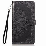 Luxury leather phone case For Honor 10 lite Flip Wallet Leather Case For Honor 10 lite P Smart 2019 Back Card Slot Phone Cases - Amzon World