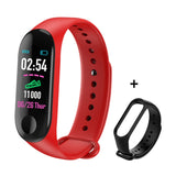 M3 Smart Band Sport Bracelet Blood Pressure & Heart Rate Monitor Smart Band Colorful Touch Screen Wristband Fitness Tracker - Amzon World