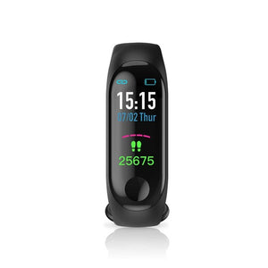 M3 Smart Wristband Fitness tracker Bracelet Waterproof bluetooth smartwatch LED Message Heart Rate monitor smart bracelet - Amzon World