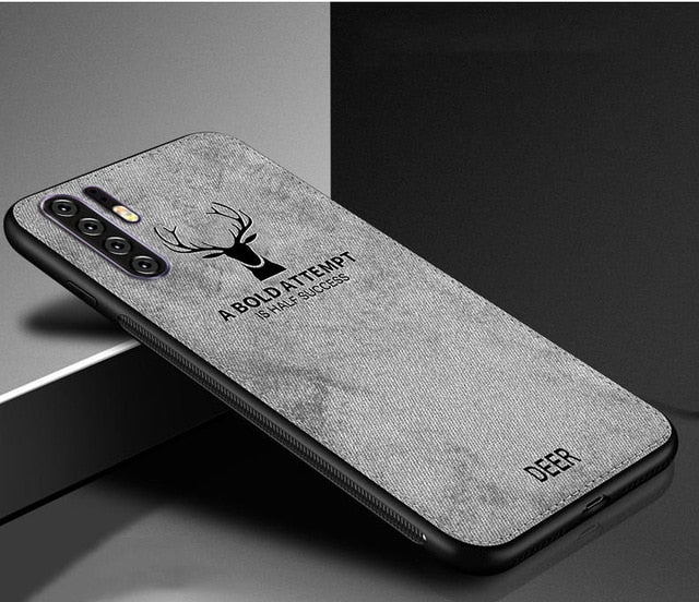 For Huawei P30 Pro Case Fabric Cloth Texture Soft Silicone Cover For Huawei P30 Lite Pro Phone Cases - Amzon World