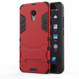 MEIZU M5C Case Armor Shockproof Stand Silicone Soft Protect Back Cover MEIZU M6 Note Case Meizu M5S A5 M5 M6T MX6 15 Plus Case - Amzon World