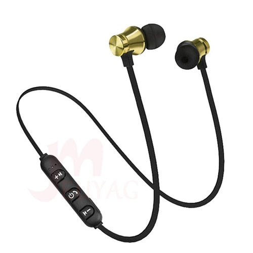 MEUYAG Magnetic Wireless bluetooth Earphone XT11 music headset Phone Neckband sport Earbuds Earphone with Mic For iPhone Samsung - Amzon World