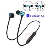 MEUYAG Magnetic Wireless bluetooth Earphone XT11 music headset Phone Neckband sport Earbuds Earphone with Mic For iPhone Samsung - Amzon World