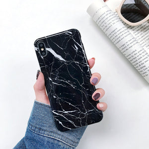 Marble X Cases For iphone X XS Max Case Soft TPU Back Cover For iphone XS XR iphone 8 7 6 6S Plus case Phone Case cover - Amzon World