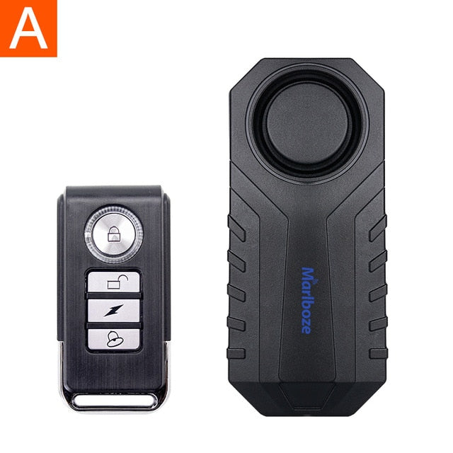 Marlboze Waterproof Remote Control Bike Motorcycle Electric Car Vehicle Security Anti Lost Remind Vibration Warning Alarm Sensor - Amzon World