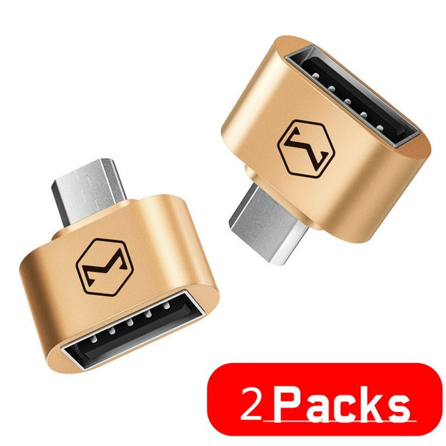 Mcdodo OTG Micro USB OTG Cable Adapter 2.0 Converter For Mobile Phone Android Samsung USB Tablet Pc to Flash Drive Mouse OTG Hub - Amzon World