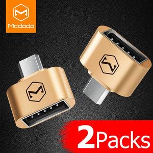 Mcdodo OTG Micro USB OTG Cable Adapter 2.0 Converter For Mobile Phone Android Samsung USB Tablet Pc to Flash Drive Mouse OTG Hub - Amzon World