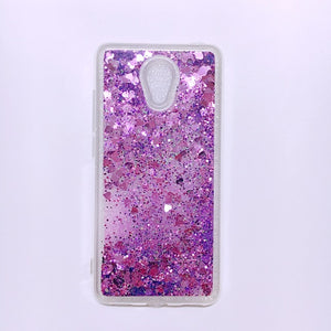 Meizu M5 M6 Note Case Cover Glitter Liquid Quicksand Phone Case on for Funda Meizu M5 M6 M5S MS6 M3S MX6 M3 Note Case Capa Women - Amzon World