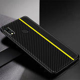 Meizu Note 9 Case Global Version Original CENMASO Carbon Fiber PU Leather Protection Cover Meizu Note 9 Cover Meizu Note9 Case - Amzon World