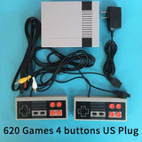 Mini TV Handheld Family Recreation Video Game Console AV Port Retro Built-in 620 Classic Games Dual Gamepad Gaming Player - Amzon World