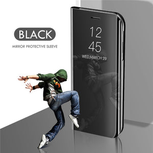 Mirror Flip Case For Samsung Galaxy A10 A30 A40 A50 A70 A80 M20 M30 J4 Plus J6 2018 S7 edge S8 S9 Plus S10 Note 10 Pro 8 9 Cover - Amzon World