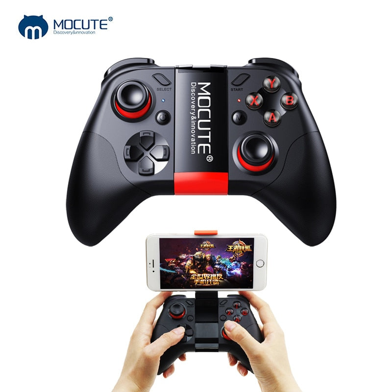 Mocute 054 Bluetooth Gamepad Mobile Joypad Android Joystick Wireless VR Controller Smartphone Tablet PC Phone Smart TV Game Pad - Amzon World