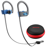 Mpow Flame IPX7 Waterproof Bluetooth 4.1 Headphones Noise Cancelling Earphone HiFi Stereo Wireless Sports Earbuds with Mic Case - Amzon World