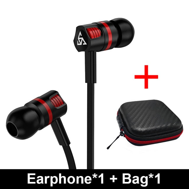 Musttrue Professional Earphone Super Bass Headset with Microphone Stereo Earbuds for Mobile Phone Samsung Xiaomi  fone de ouvido - Amzon World