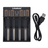 NEW LiitoKala lii-100 lii-202 lii-402 1.2V 3.7V 3.2V 3.85V A/AAA 18650 18350 26650 10440 14500 16340 NiMH battery smart charger - Amzon World
